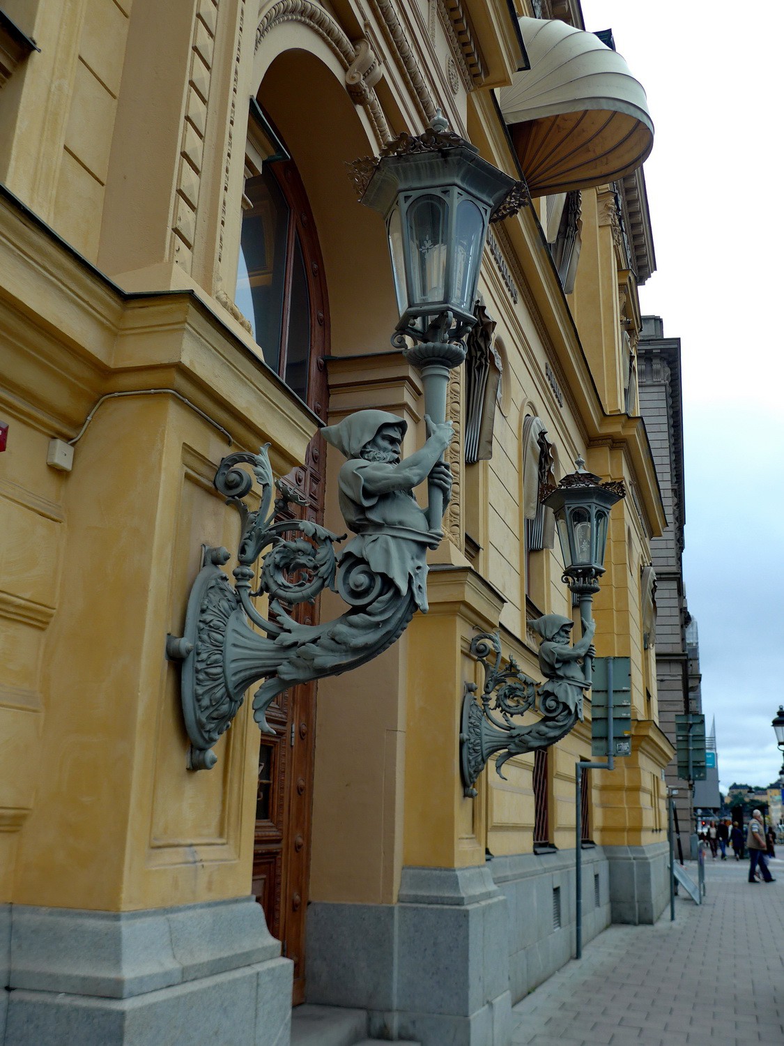 Street-lamp on Kungsträdgården